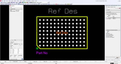 Expedition™ Flow PCB Library Manager screenshot